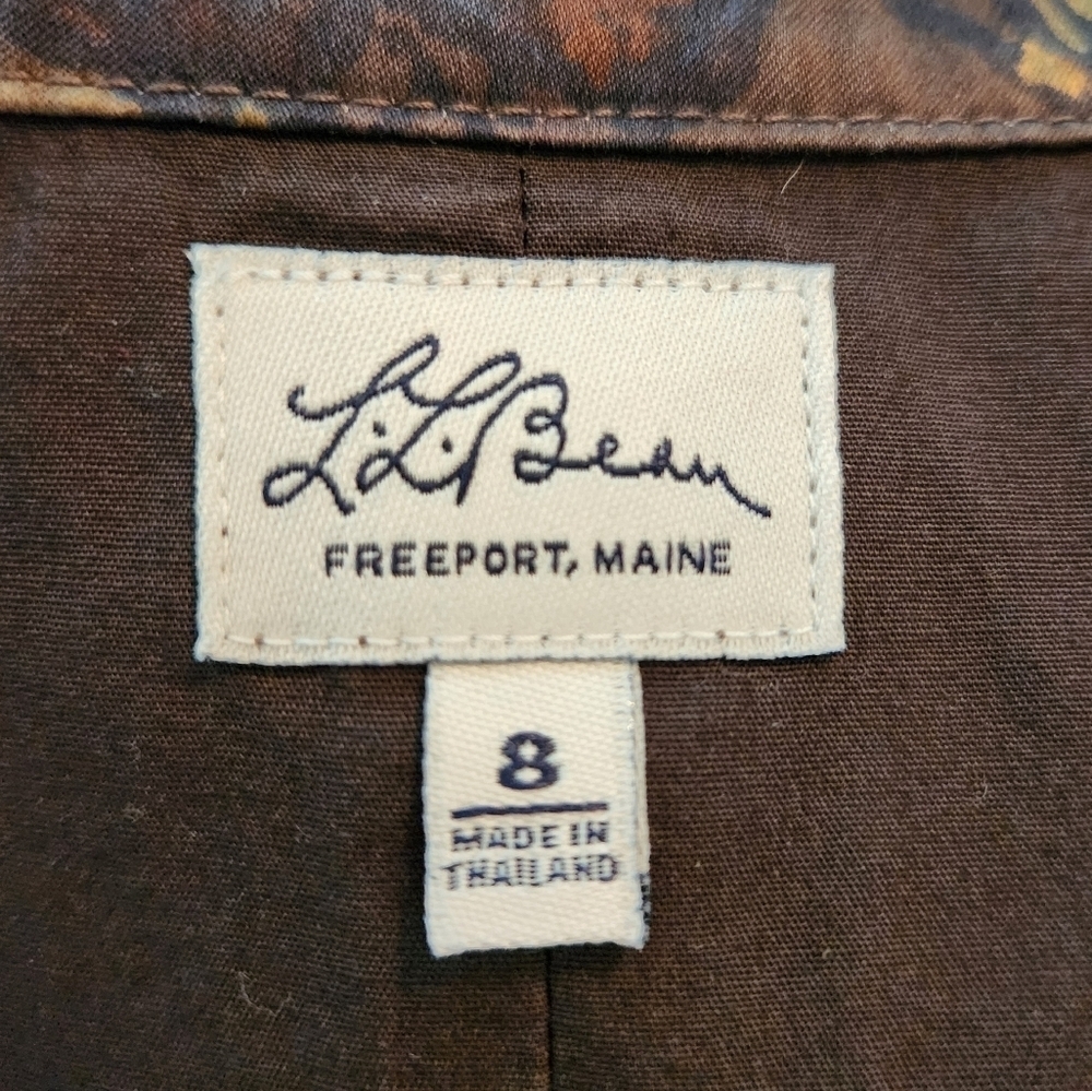 Vintage LL Bean belted midi dress - Picture 15 of 15